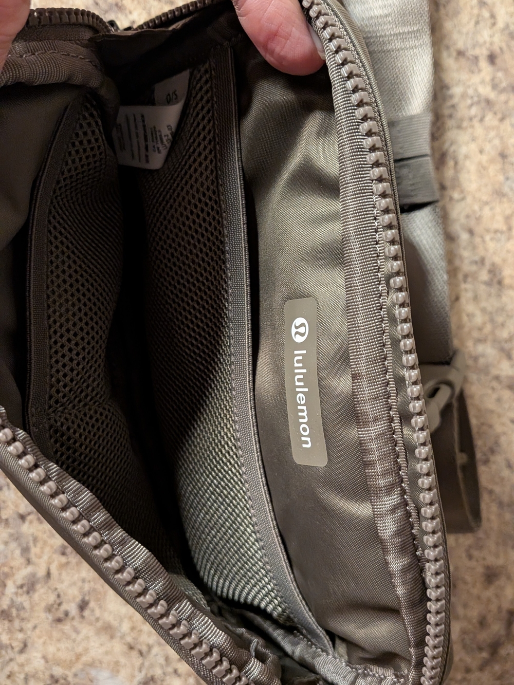 lululemon athletica Gray Waist Pack - Sleek Hands-Free Carry - Picture 3 of 5